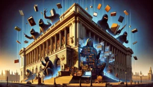 British Library sotto attacco un gruppo di hacker oscuri porta la biblioteca in ginocchio La British Library, una delle istituzioni culturali più importanti del Regno Unito, è stata recentemente vittima di un attacco informatico paralizzante sferrato da un misterioso gruppo di hacker.