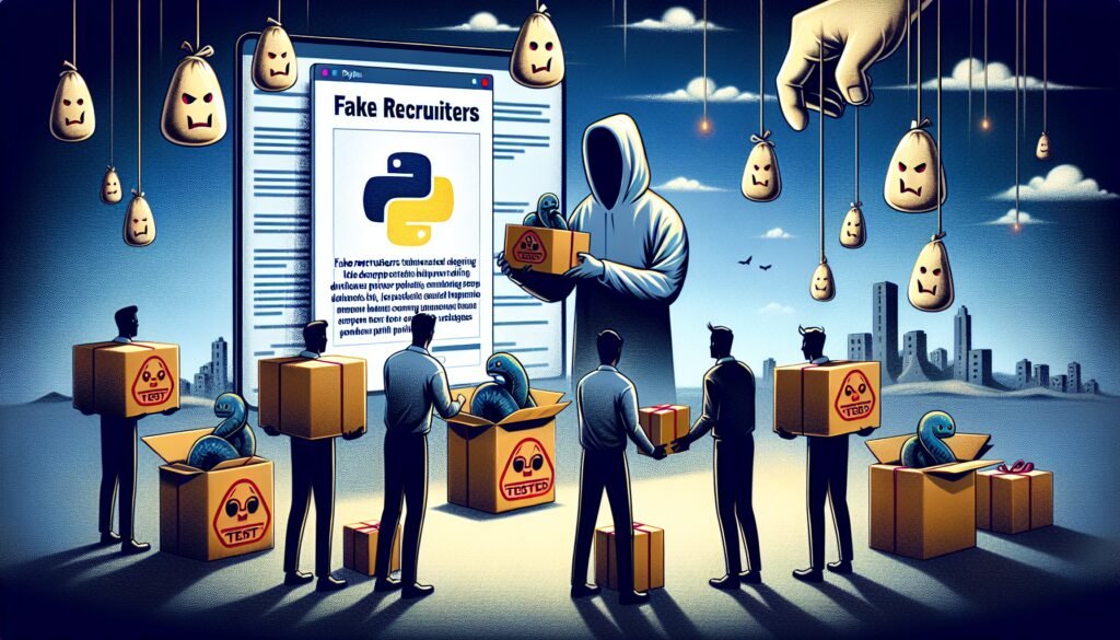 Finti reclutatori prendono di mira gli sviluppatori con test che prevedono l'uso pacchetti Python dannosi