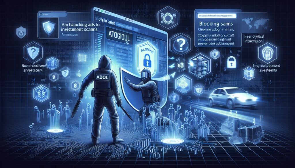 Attacco di algoritmo: Blocca gli annunci per evitare truffe di investimento, dice la cellula di cybercrime ###