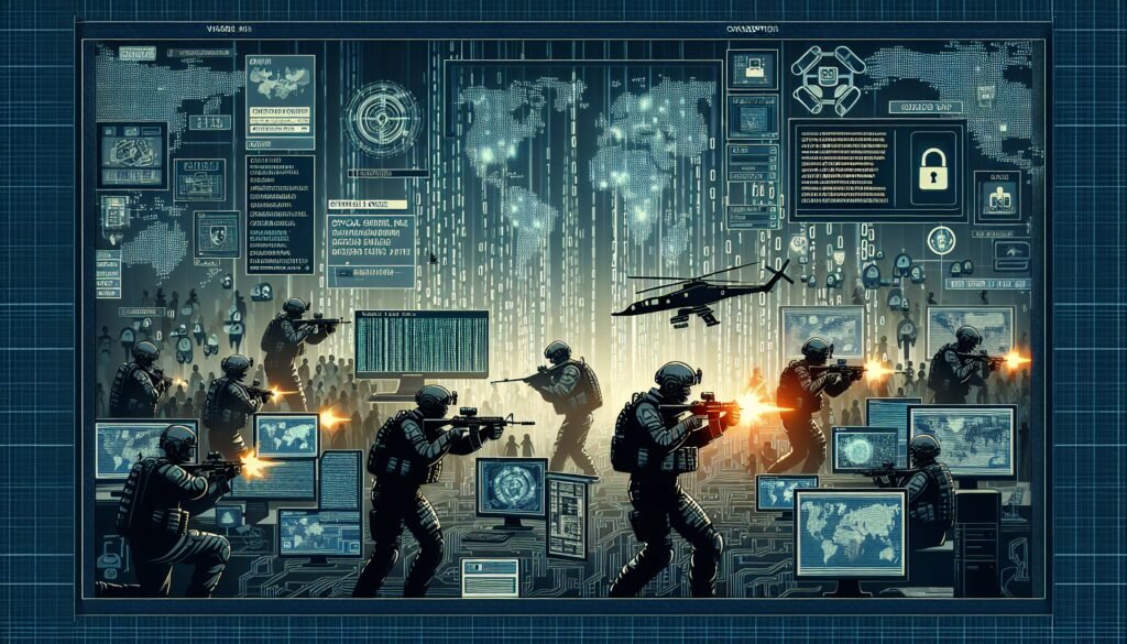 Gli hacker delle forze speciali dell'esercito americano attaccano durante una operazione del 2024