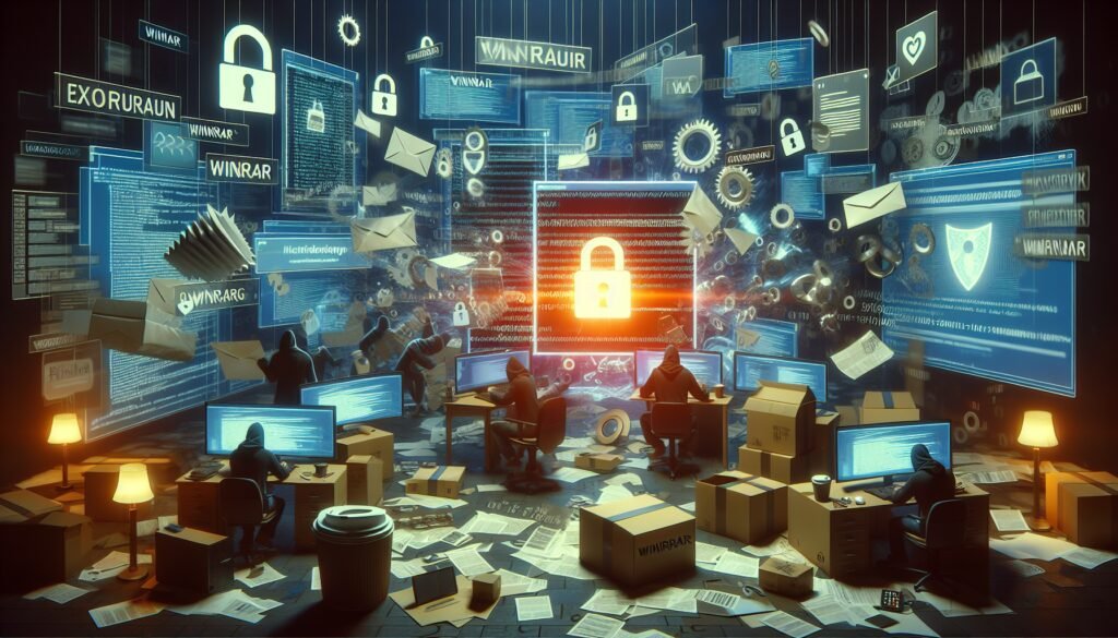 Vulnerabilità di WinRAR sfruttata da gruppi hacktivisti