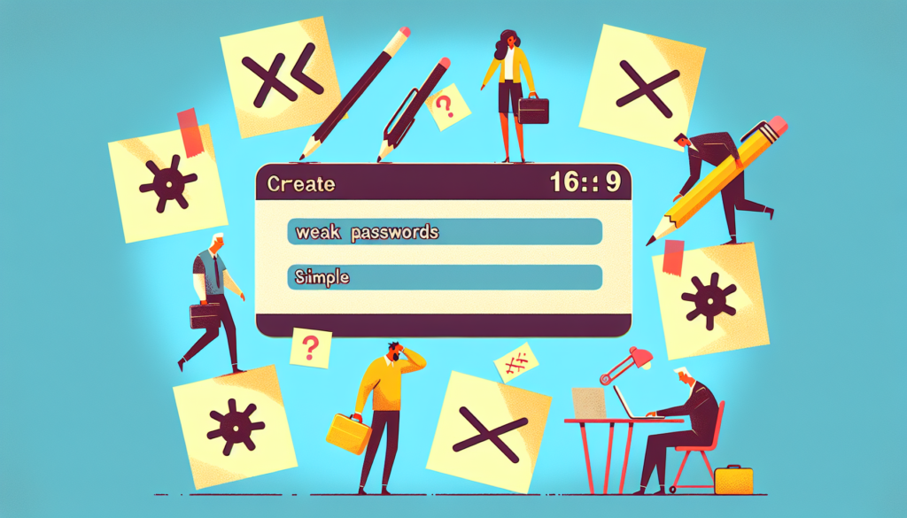 Password deboli: cattive abitudini