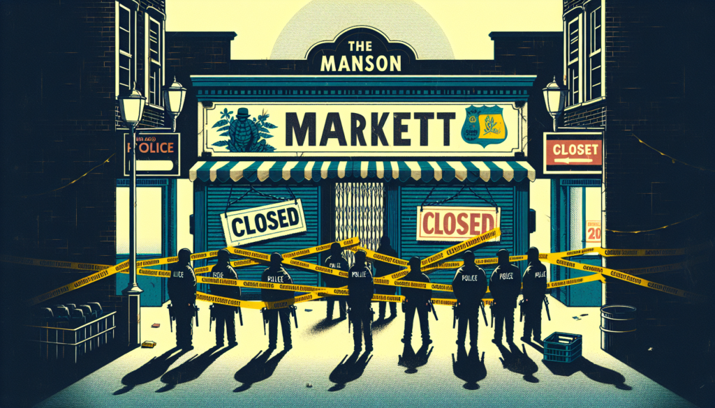 Manson Market Chiuso dalla Polizia