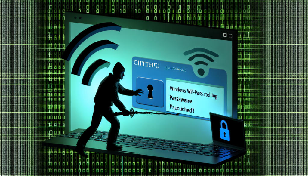 Malware Ruba-Password Wi-Fi di Windows Scoperto su GitHub