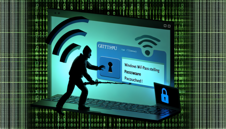 Malware Ruba-Password Wi-Fi di Windows Scoperto su GitHub