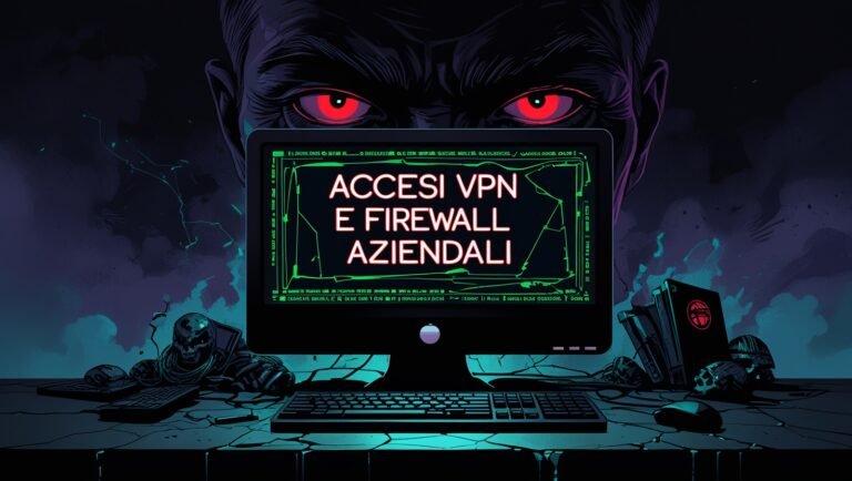 Accessi VPN e Firewall Aziendali in Vendita nel Dark Web: Allarme per le Aziende Italiane 6 Accessi VPN e Firewall Aziendali in Vendita nel Dark Web: Allarme per le Aziende Italiane