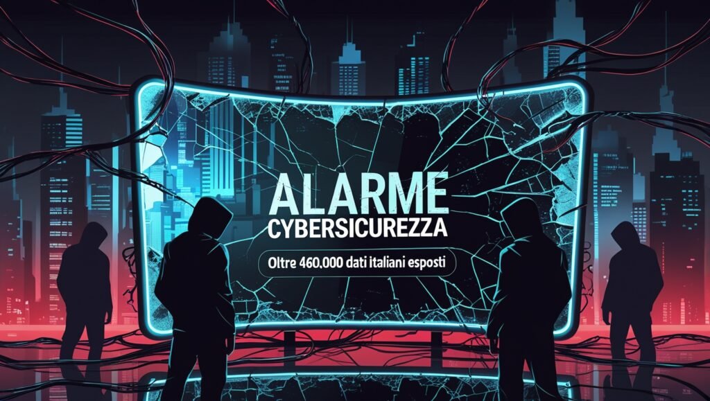 Allarme Cybersicurezza: Oltre 460.000 Dati Italiani Esposti nel Dark Web