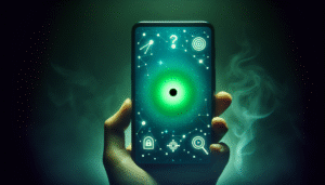 Il misterioso punto verde sullo schermo dello smartphone: cosa significa davvero?