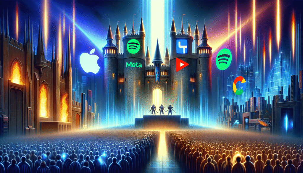 La coalizione tech contro i giganti: Meta e Spotify sfidano Apple e Google