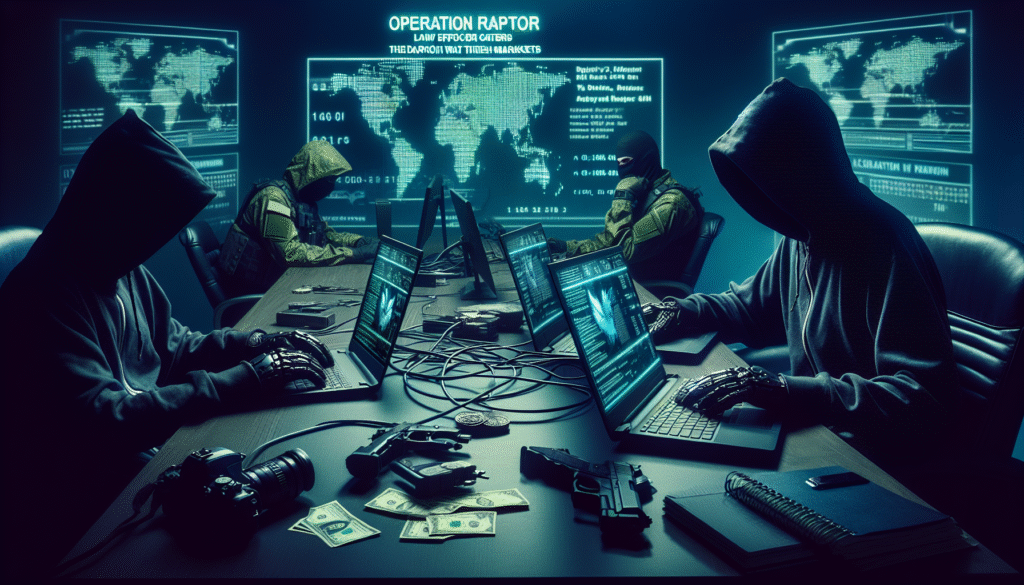 Operazione RapTor: Europol abbatte i mercati del Dark Web con 270 arresti e 184 milioni sequestrati