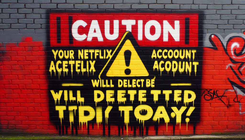 Netflix, il tuo account verrà eliminato oggi: allarme truffa phishing
