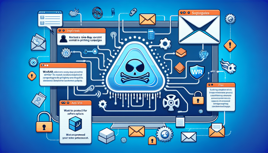 WinRAR zero‑day sfruttata in campagne di phishing: tutto quello che devi sapere e come proteggerti