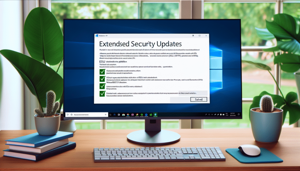 Windows 10 KB5063709 risolve il problema di iscrizione agli Extended Security Updates (ESU)