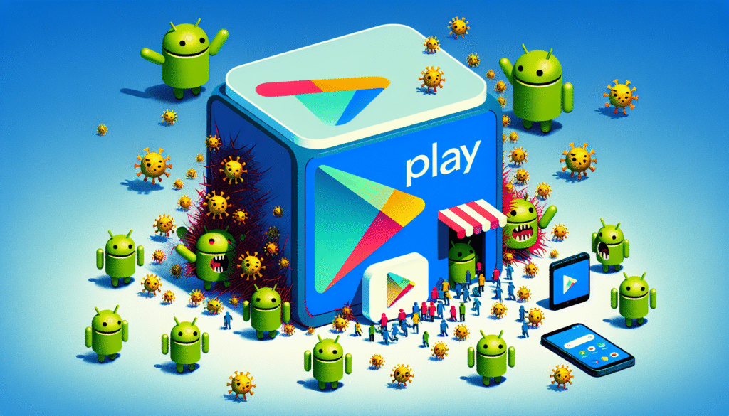 Google Play invaso da app dannose: milioni di utenti Android a rischio