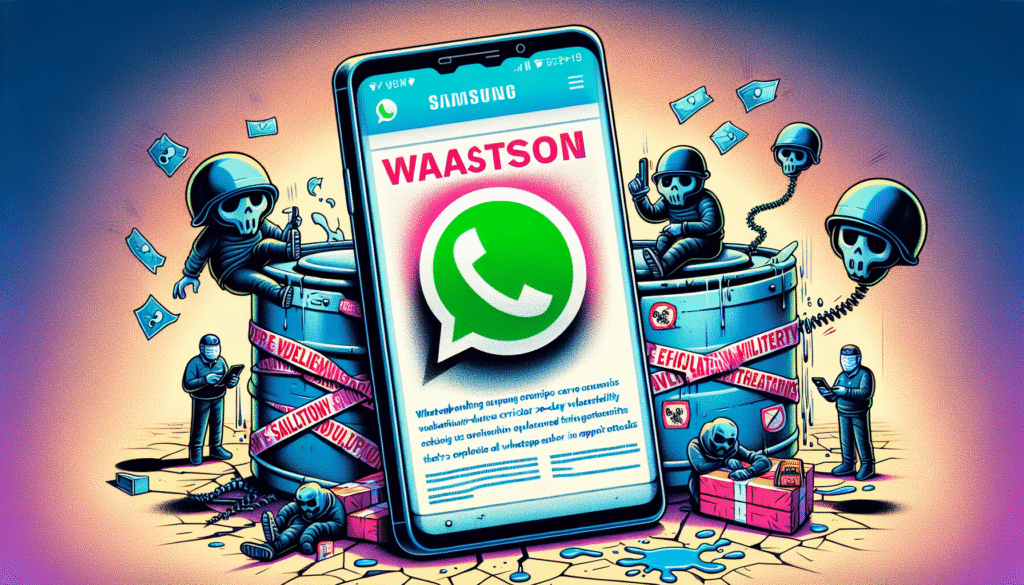 Samsung Corregge Zero-Day Critico Sfruttato in Attacchi WhatsApp