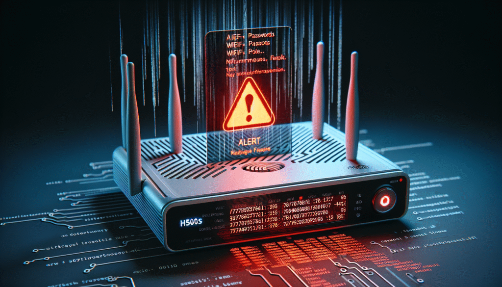 Grave falla nei router Vodafone H500s: password WiFi esposte senza autenticazione