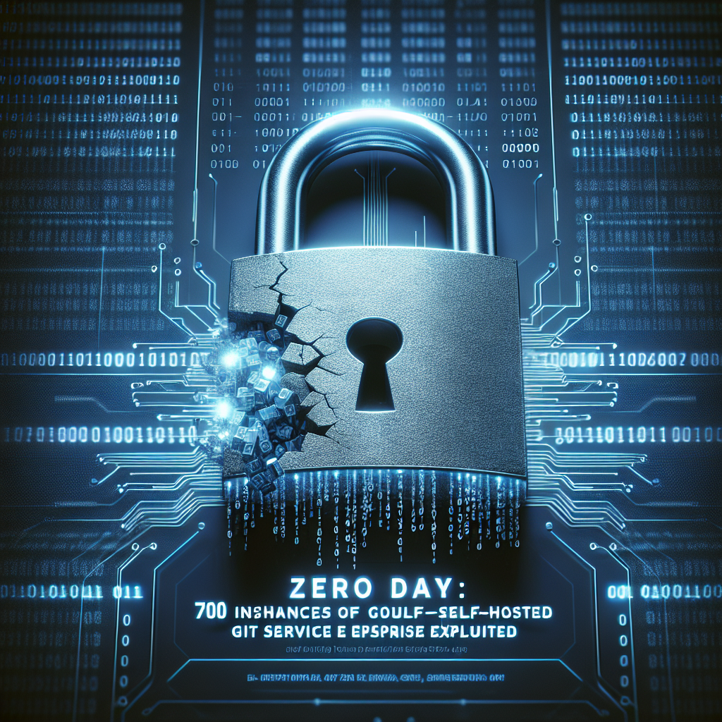 Zero Day: 700 Instances of Self-Hosted Git Service Exploited