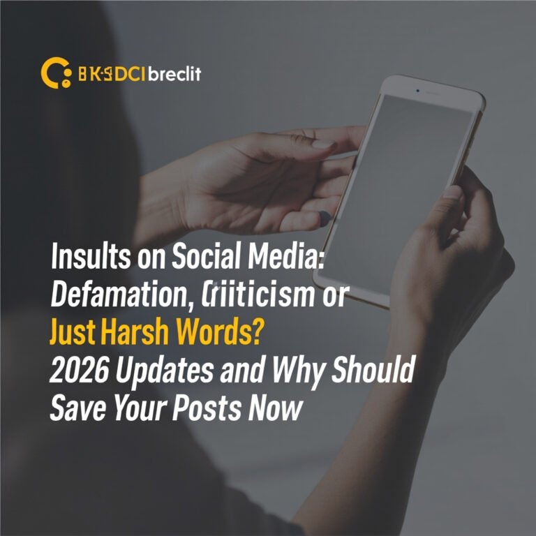 Insulti sui social: diffamazione, critica o solo parole pesanti? Novità 2026 e perché salvare i post ora