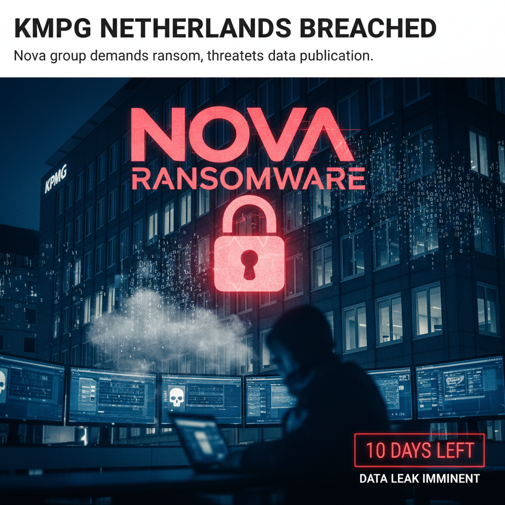 Nova ransomware colpisce KPMG Paesi Bassi: cosa sappiamo