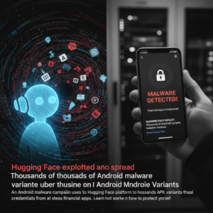 Hugging Face sfruttata per diffondere migliaia di varianti di malware Android