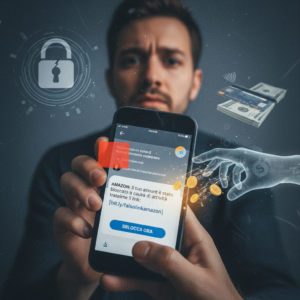 Attenzione agli sms falsi Amazon: truffa account bloccato che svuota i conti