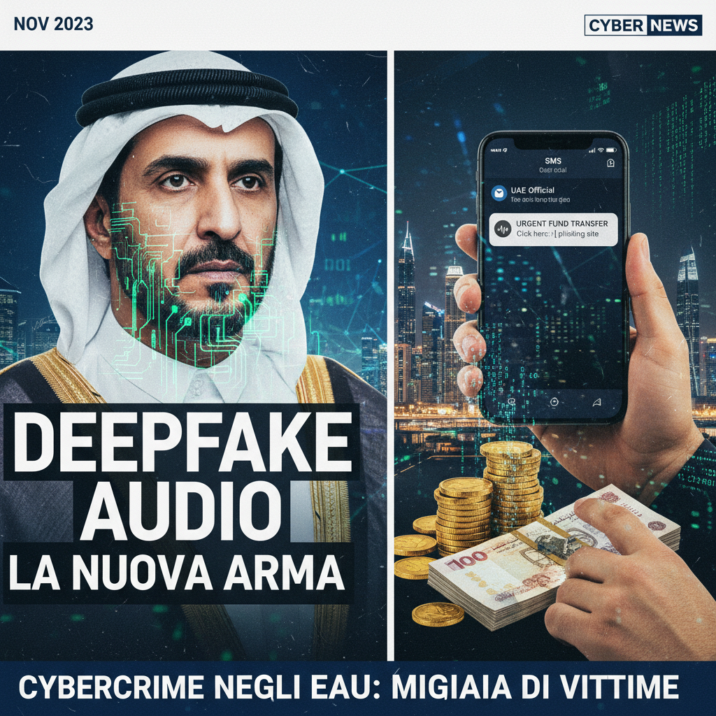 Deepfake audio: la nuova arma dei truffatori negli Emirati Arabi Uniti