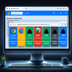 5 Estensioni Chrome Pericolose che Colpiscono HR e ERP Aziendali