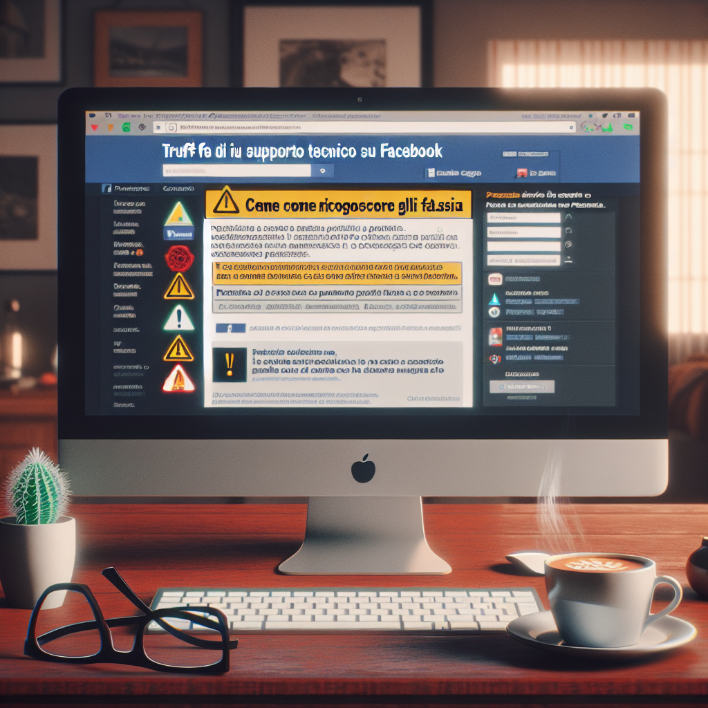 Truffe di Supporto Tecnico su Facebook: Come Riconoscere gli Avvisi Falsi