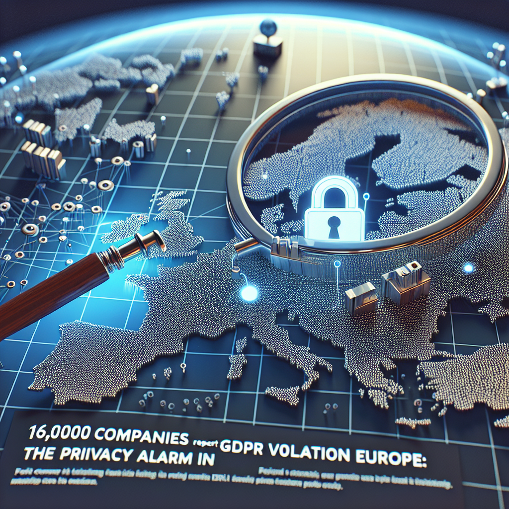 160.000 aziende segnalano violazioni GDPR: l’allarme privacy in Europa