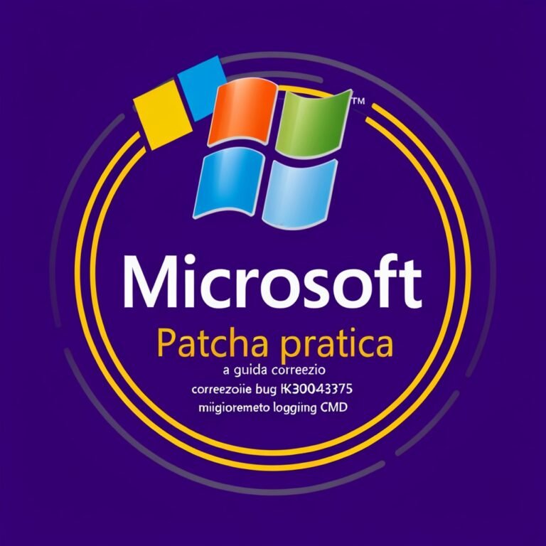 Patch day Microsoft: guida pratica alla correzione del bug KB3004375 e al miglioramento del logging CMD