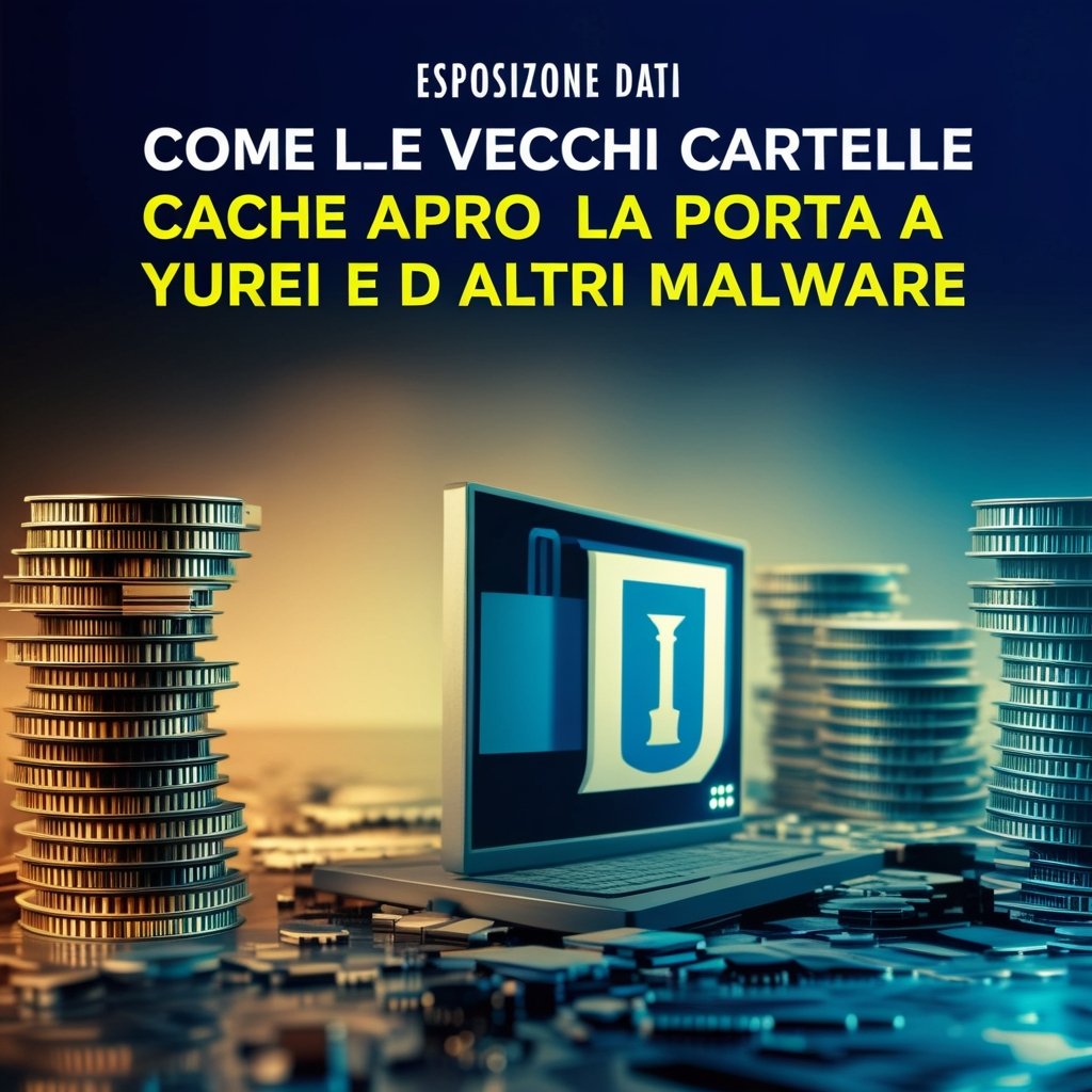 Esposizione dati: come le vecchie cartelle cache aprono la porta a Yurei e ad altri malware