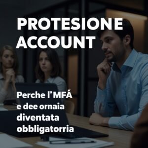 Protezione account: perché l'MFA è ormai diventata obbligatoria