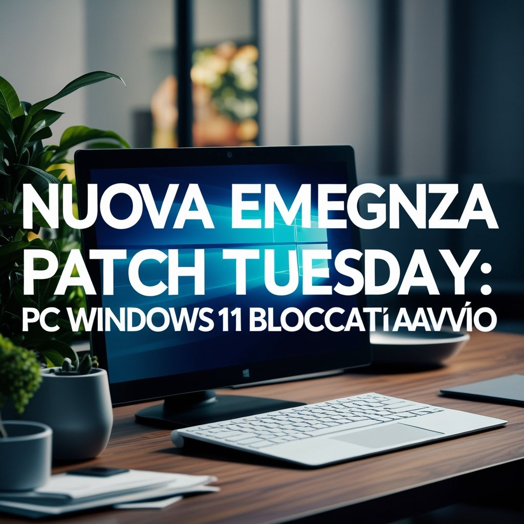 Nuova emergenza Patch Tuesday: PC Windows 11 bloccati all'avvio