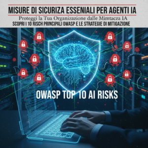Misure di sicurezza essenziali per agenti IA: i 10 rischi principali OWASP