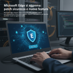 Microsoft Edge si aggiorna: patch sicurezza e nuove feature