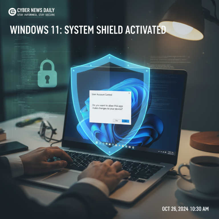 Windows 11 rafforza la sicurezza sui file di sistema con UAC obbligatorio