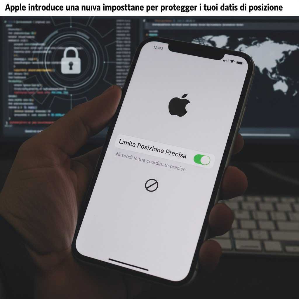 Apple introduce una nuova impostazione per proteggere i tuoi dati di posizione