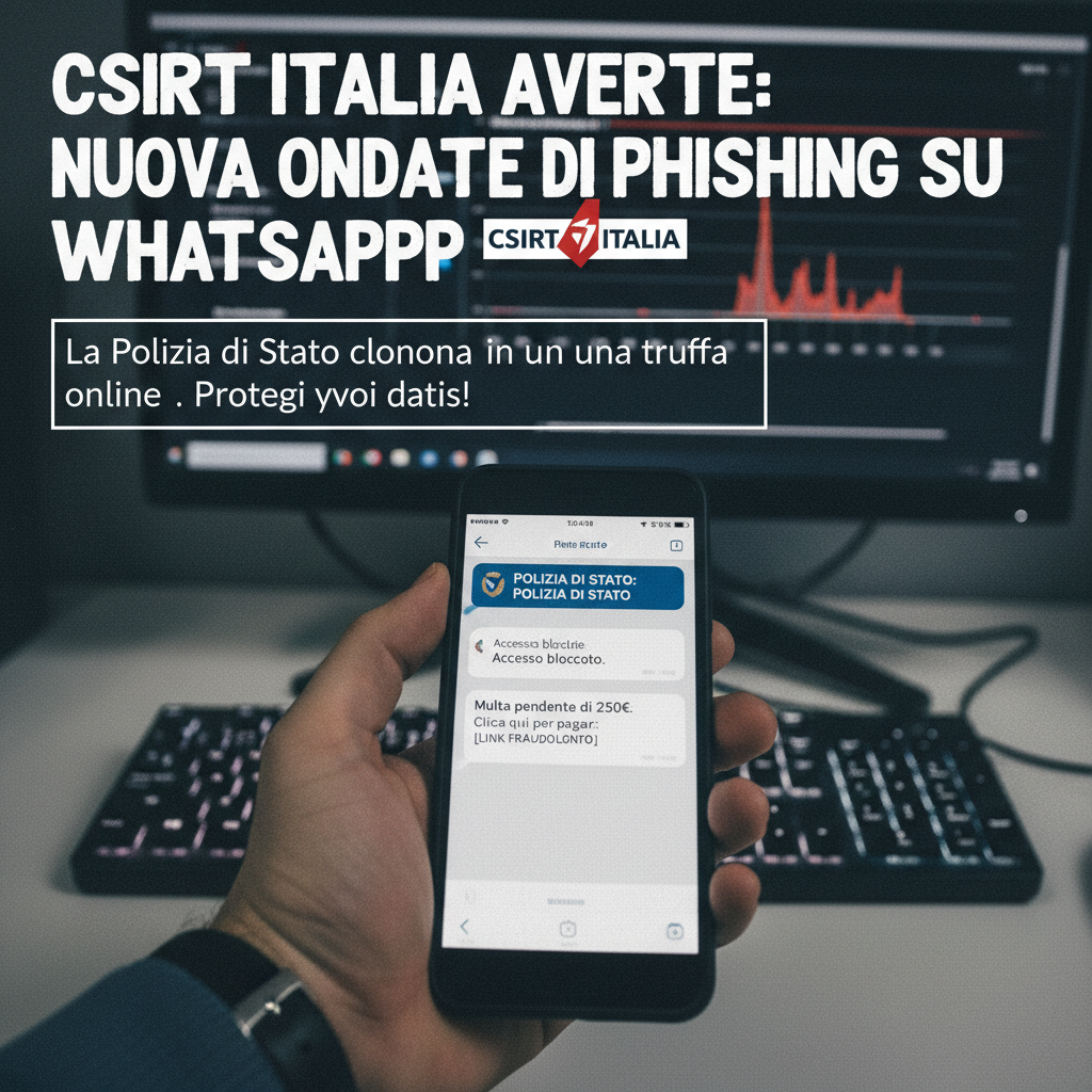 Csirt Italia avverte: nuova ondata di phishing su WhatsApp 2 Csirt Italia avverte: nuova ondata di phishing su WhatsApp