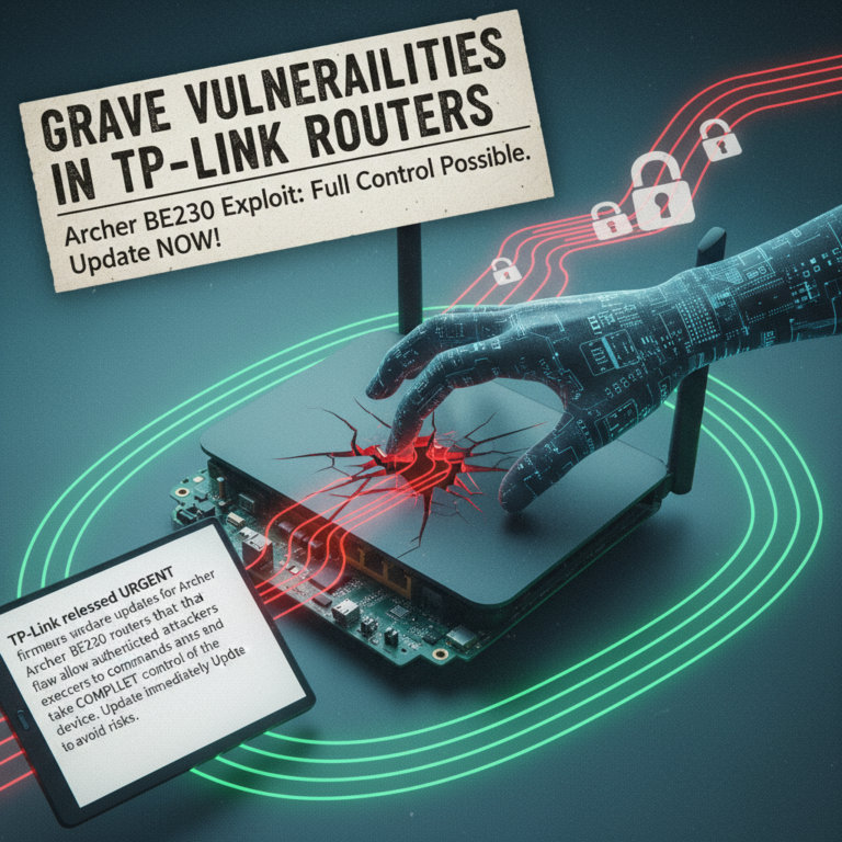 Vulnerabilità gravi nei router TP-Link Archer BE230: come proteggere la tua rete