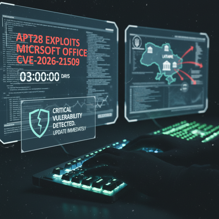 Apt28 sfrutta vulnerabilità Microsoft Office CVE-2026-21509 in soli 3 giorni