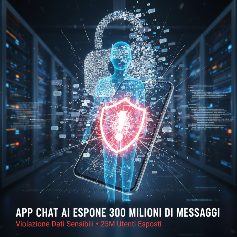 App di chat AI espone 300 milioni di messaggi di 25 milioni di utenti