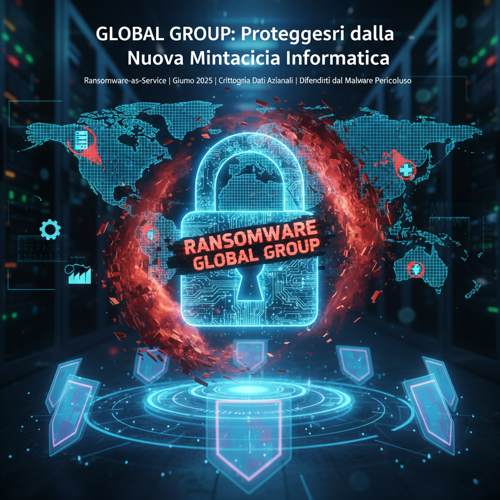 Ransomware GLOBAL GROUP: come proteggersi dalla nuova minaccia informatica