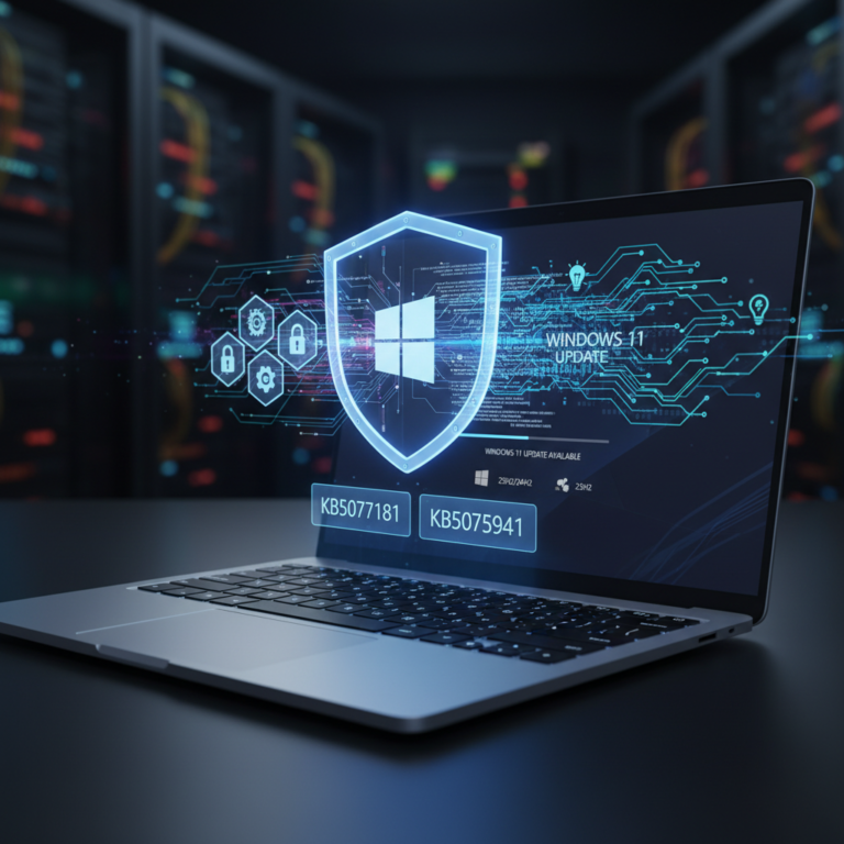 Aggiornamenti cumulativi Windows 11 KB5077181 e KB5075941 disponibili