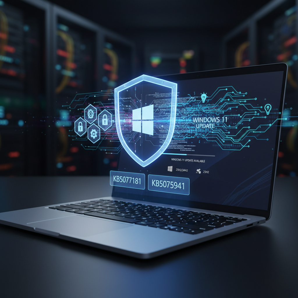Aggiornamenti cumulativi Windows 11 KB5077181 e KB5075941 disponibili