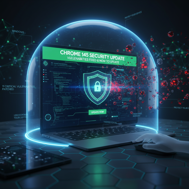 Aggiornamento sicurezza Chrome 145: vulnerabilità corrette e come aggiornare