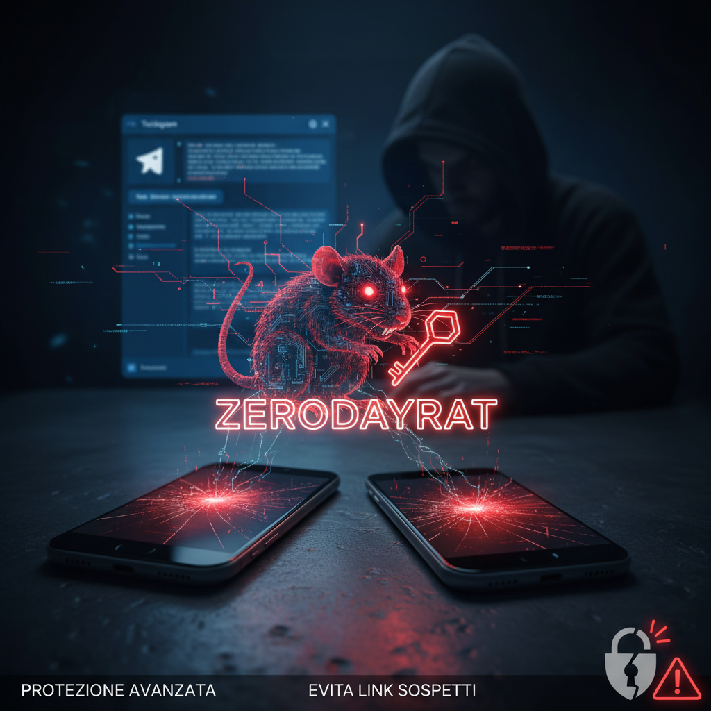 Zerodayrat: lo spyware che minaccia i tuoi dispositivi Android e iOS 2 Zerodayrat: lo spyware che minaccia i tuoi dispositivi Android e iOS
