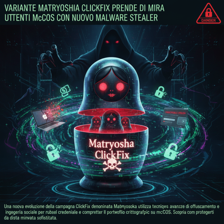 Variante Matryoshka ClickFix prende di mira gli utenti macOS con nuovo malware stealer 4 Variante Matryoshka ClickFix prende di mira gli utenti macOS con nuovo malware stealer