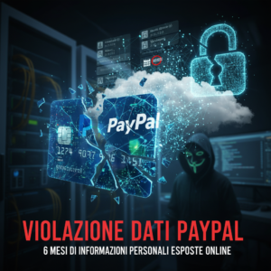 Violazione dati PayPal: 6 mesi di informazioni personali esposte online