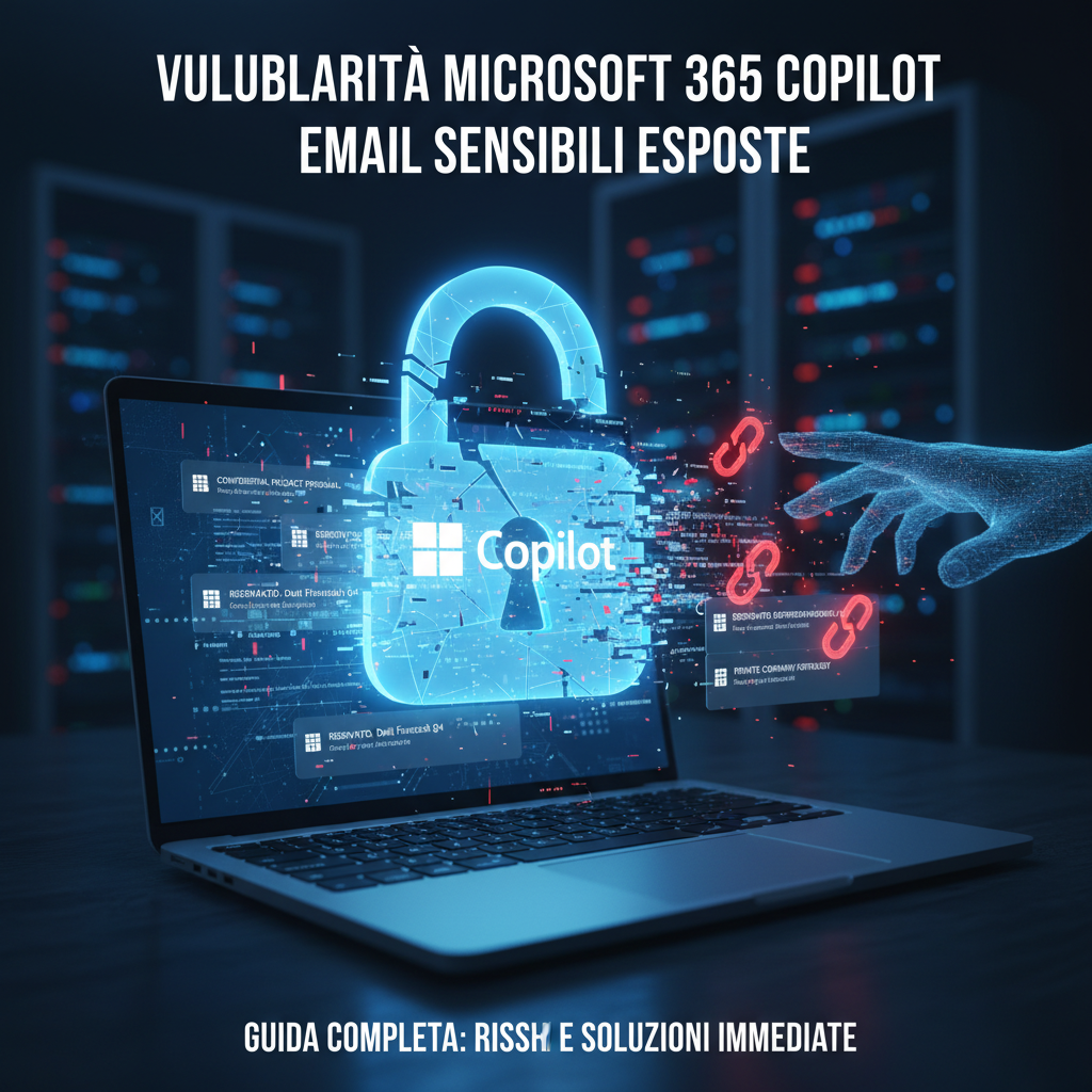 Vulnerabilità Microsoft 365 Copilot espone email sensibili: guida completa 2 Vulnerabilità Microsoft 365 Copilot espone email sensibili: guida completa