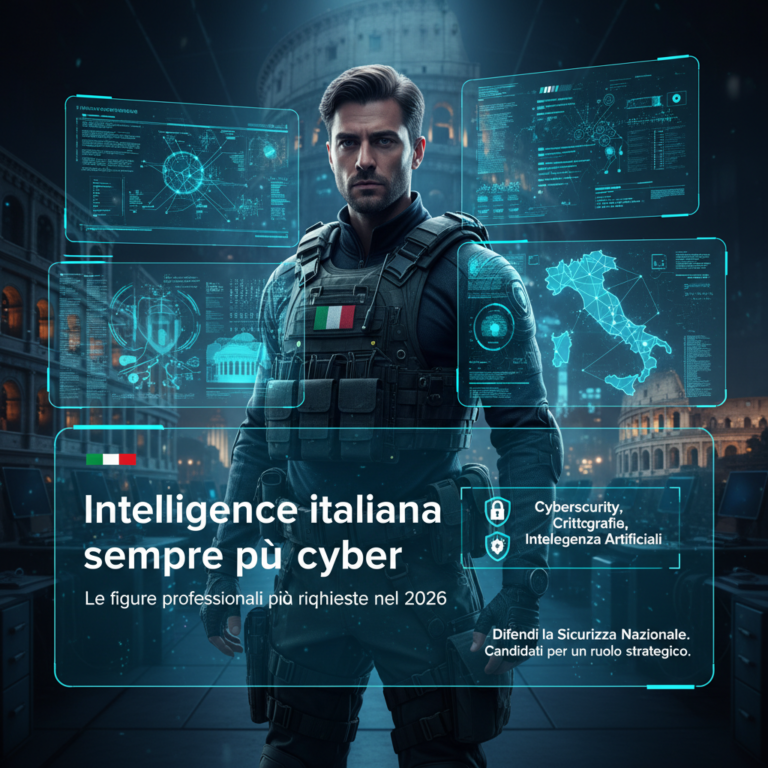 Intelligence italiana sempre più cyber: le figure professionali più richieste nel 2026 5 Intelligence italiana sempre più cyber: le figure professionali più richieste nel 2026